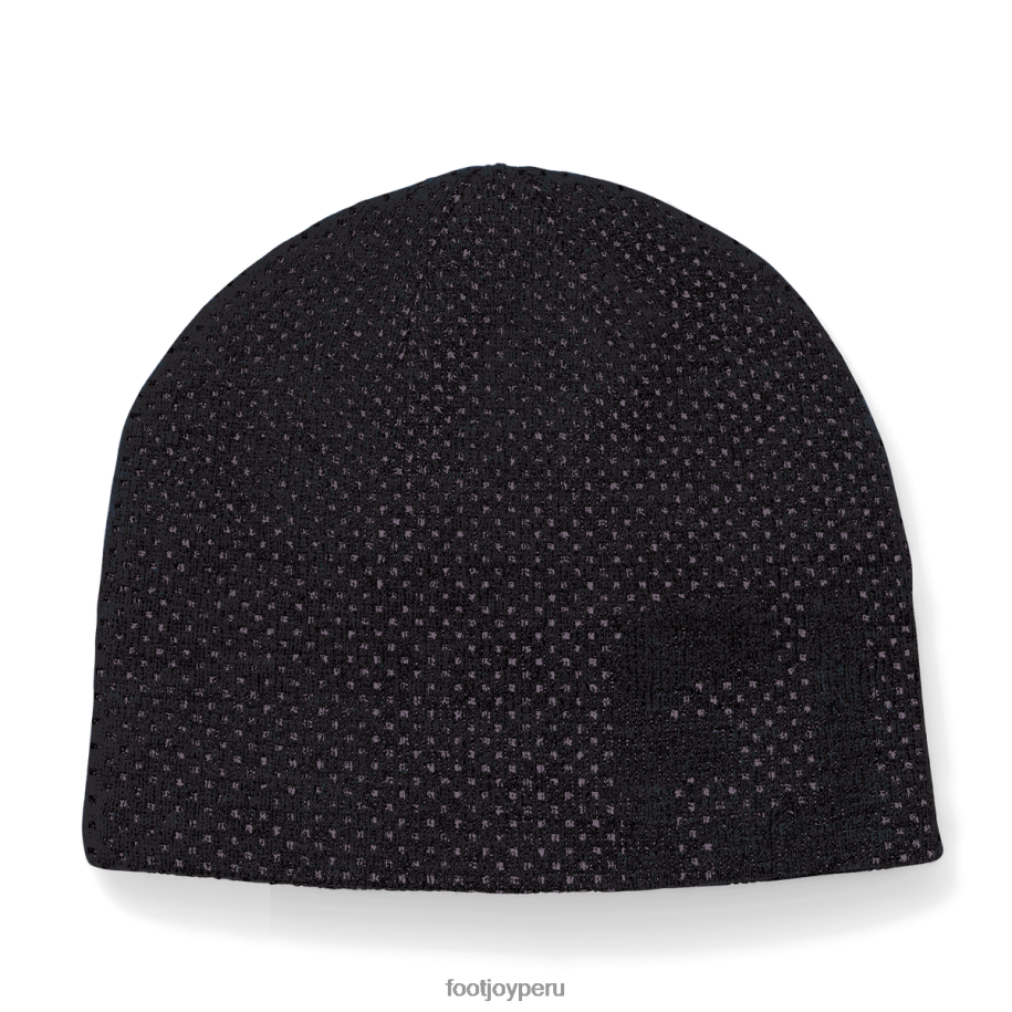 negro Footjoy gorro de punto jacquard negro 8V0403035