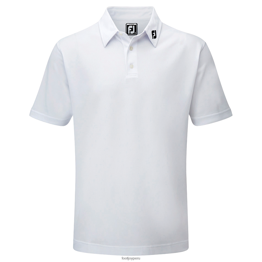 blanco Footjoy piqué elástico junior liso blanco 8V0401177