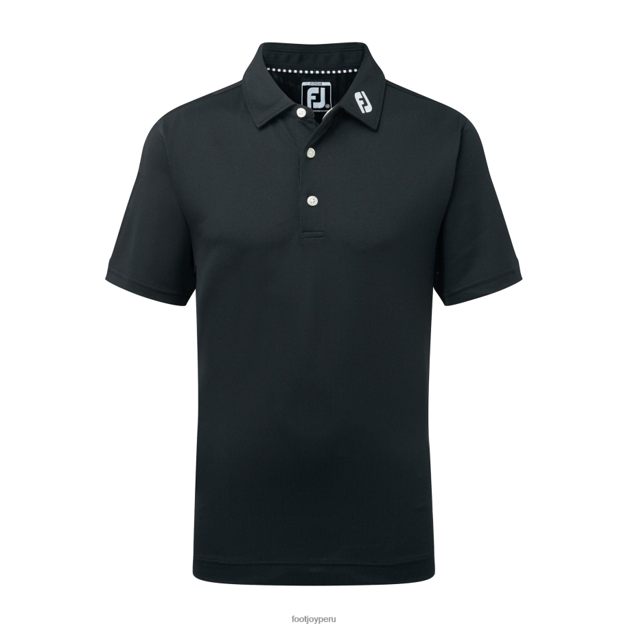 negro Footjoy piqué elástico junior negro liso 8V0401180