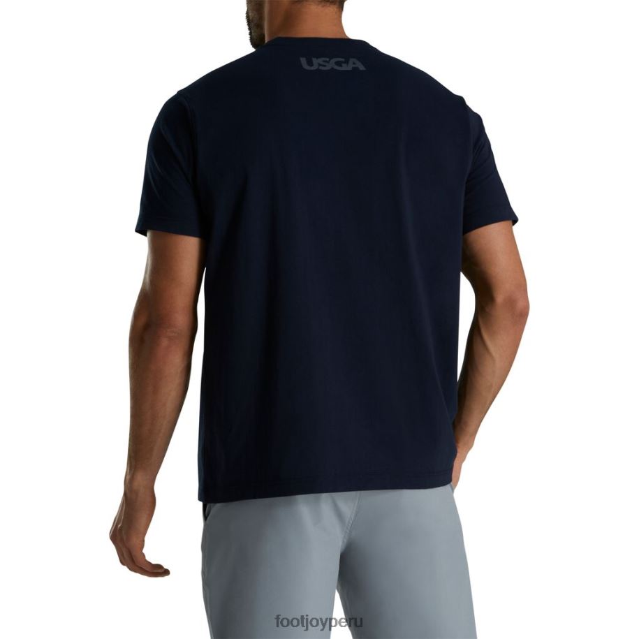 Armada Footjoy marina 2022 ee.uu. Camiseta gráfica con fecha abierta, estilo de temporada anterior. 8V0402303