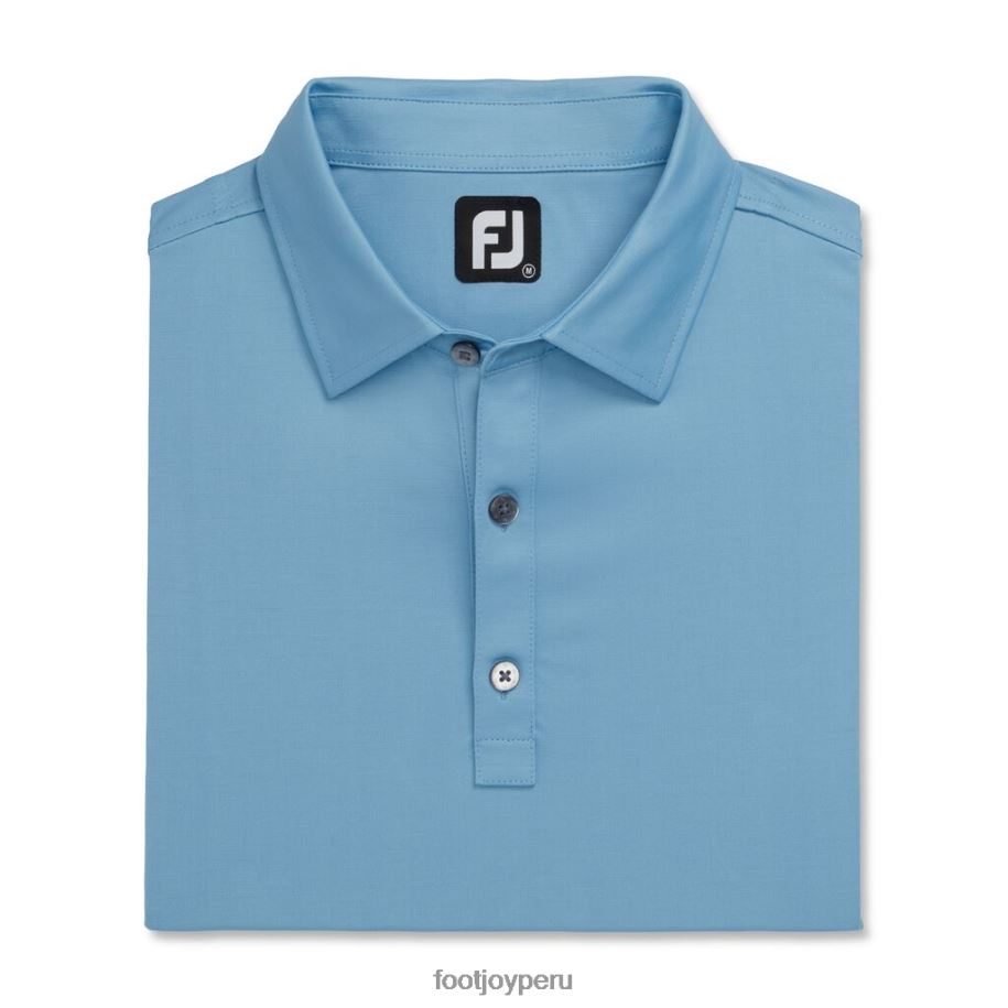 azul anochecer Footjoy Hilo flameado azul oscuro, cuello liso, estilo de temporada anterior 8V0402862