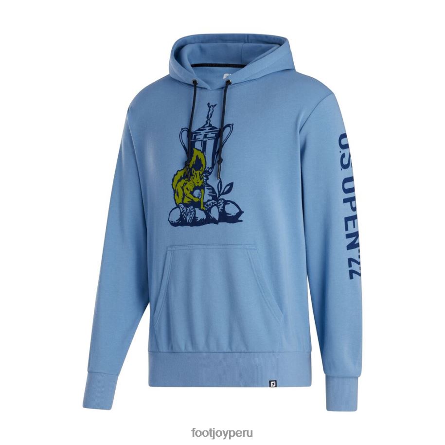 cielo azul Footjoy 2022 ee.uu. sudadera abierta-estilo temporada anterior azul cielo 8V0402312
