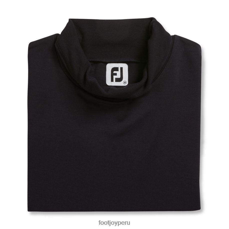 negro Footjoy Jersey con cuello alzado para mujer (modelo de la temporada anterior), negro 8V0402584