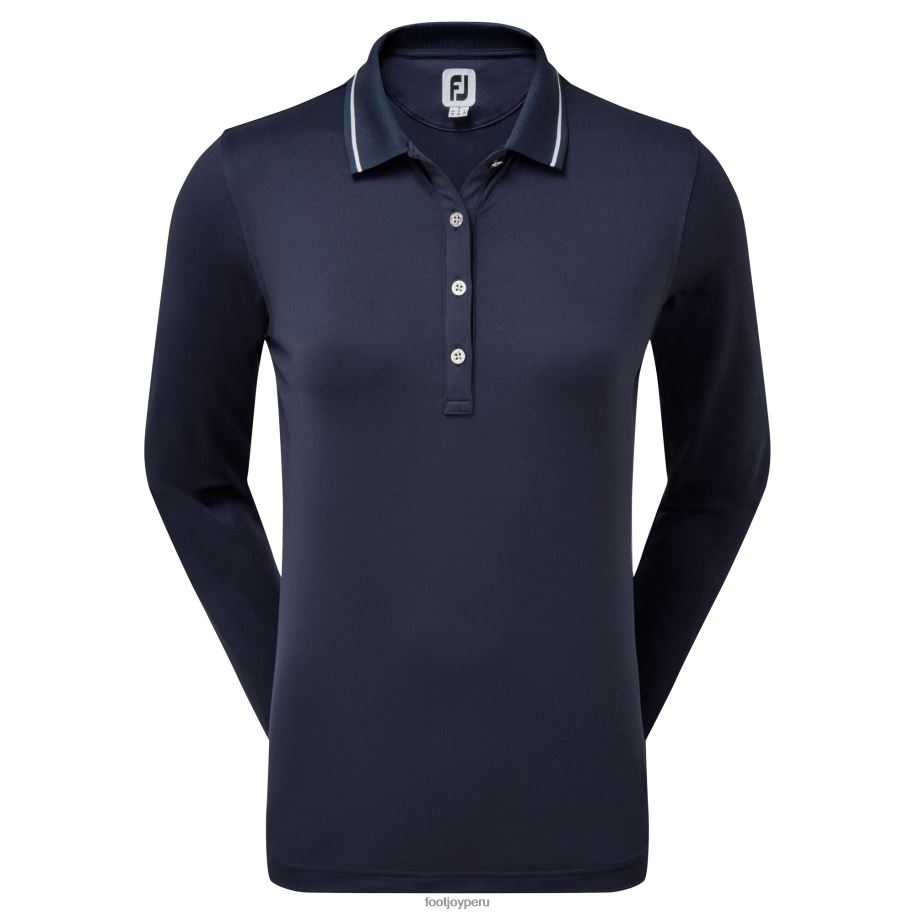 Armada Footjoy Camisa térmica de mujer de manga larga azul marino. 8V0401403