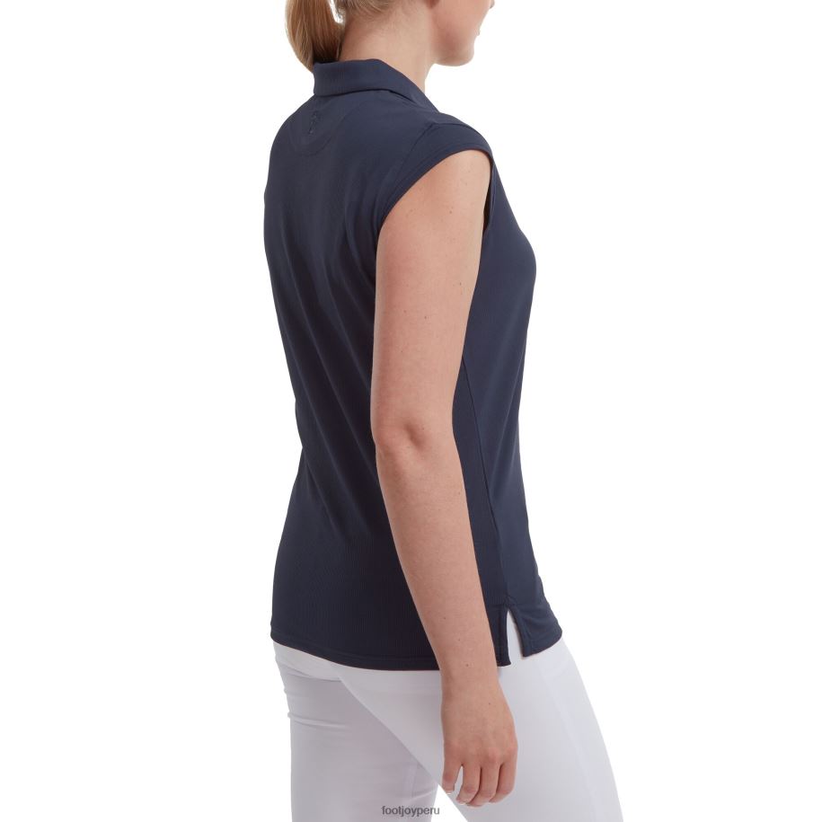 Armada Footjoy punto acanalado manga japonesa azul marino 8V0401396