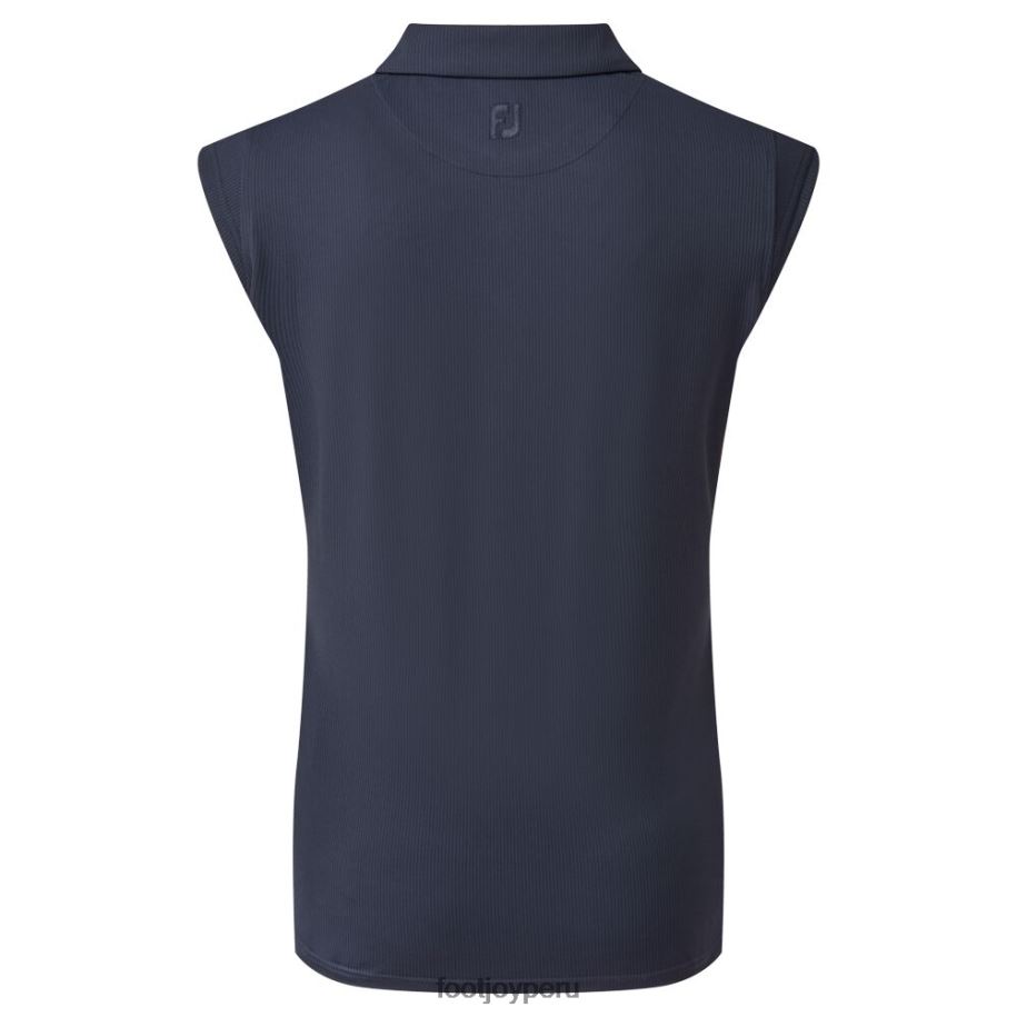 Armada Footjoy punto acanalado manga japonesa azul marino 8V0401396