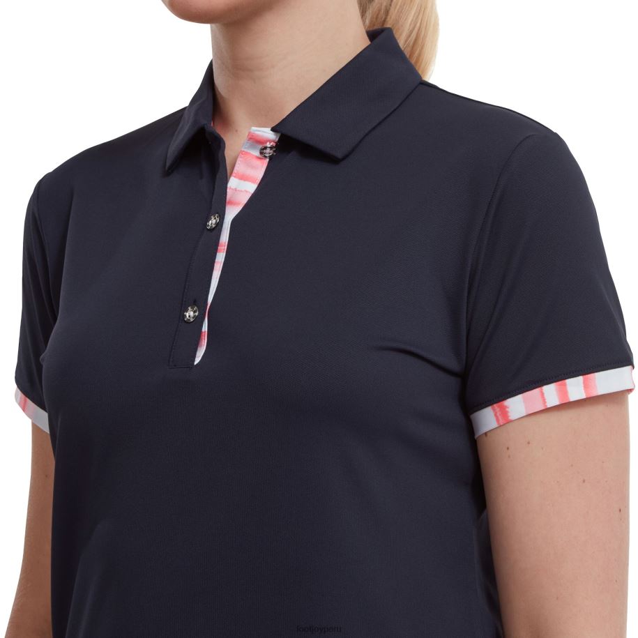 Armada Footjoy ribete acuarela piqué azul marino 8V0401372