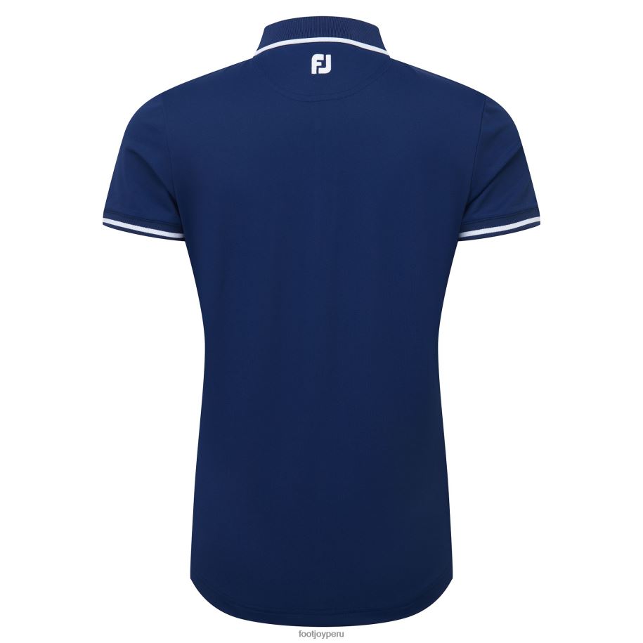 abierto azul Footjoy polo con cremallera abierta mujer abierto azul 8V0401393