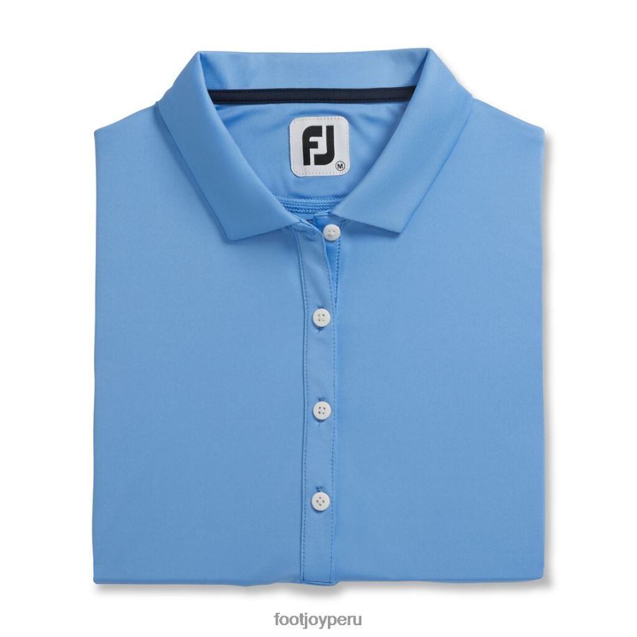 azul claro Footjoy cuello liso lisle mujer azul claro 8V0402409