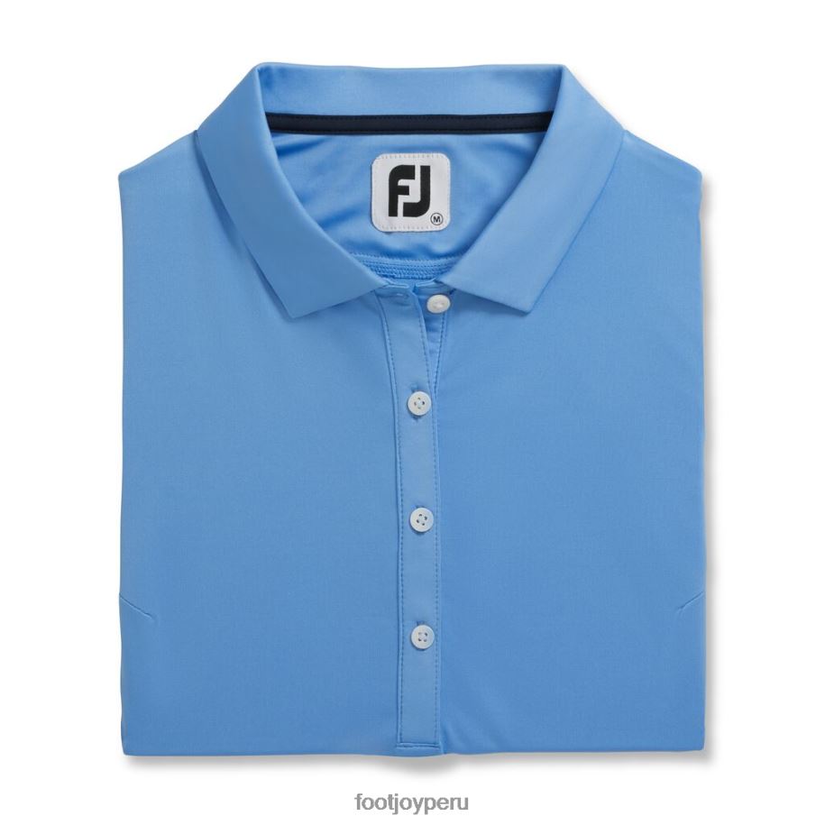 azul claro Footjoy mujer sin mangas lisle liso azul claro 8V0402413