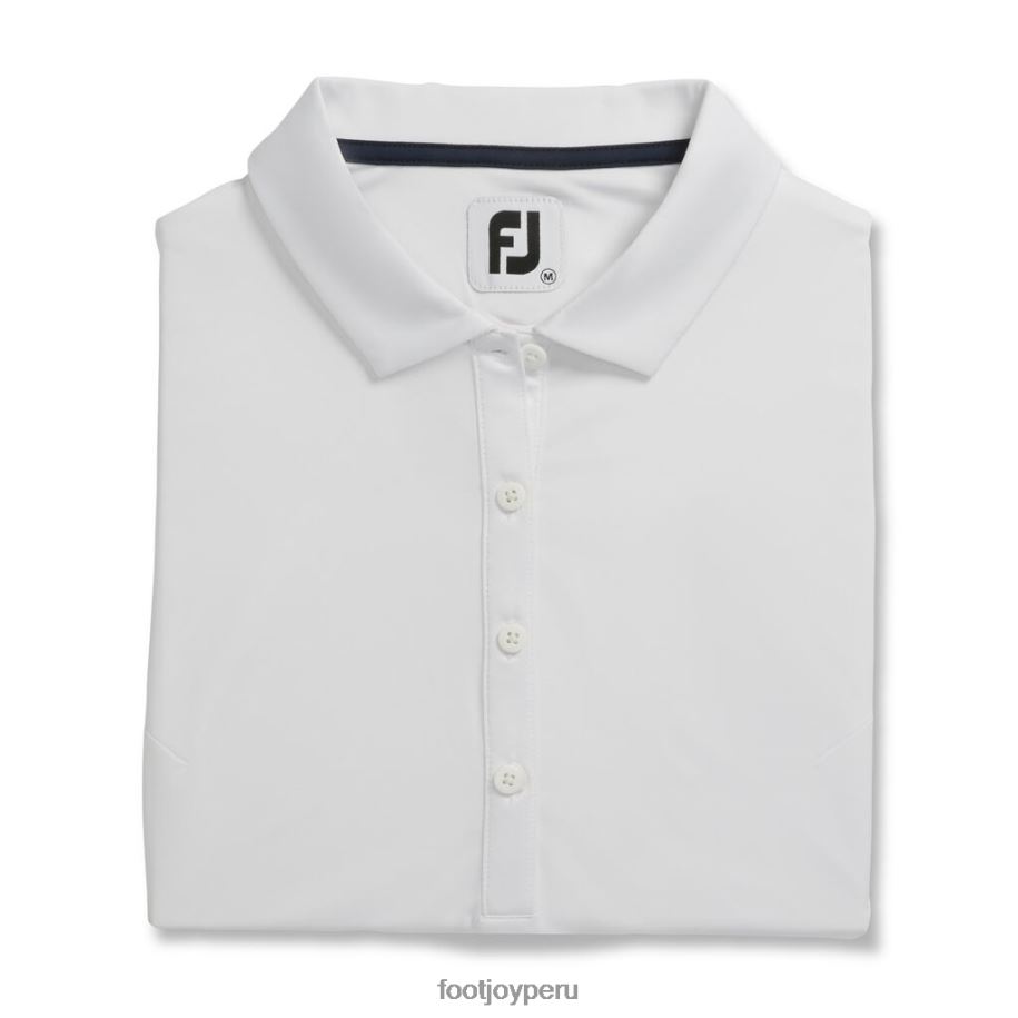 blanco Footjoy liso lisle sin mangas mujer blanco 8V0402415