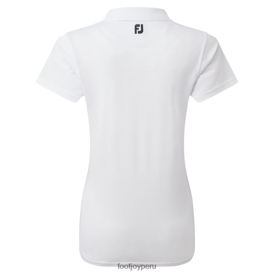 blanco Footjoy piqué elástico liso blanco 8V040574