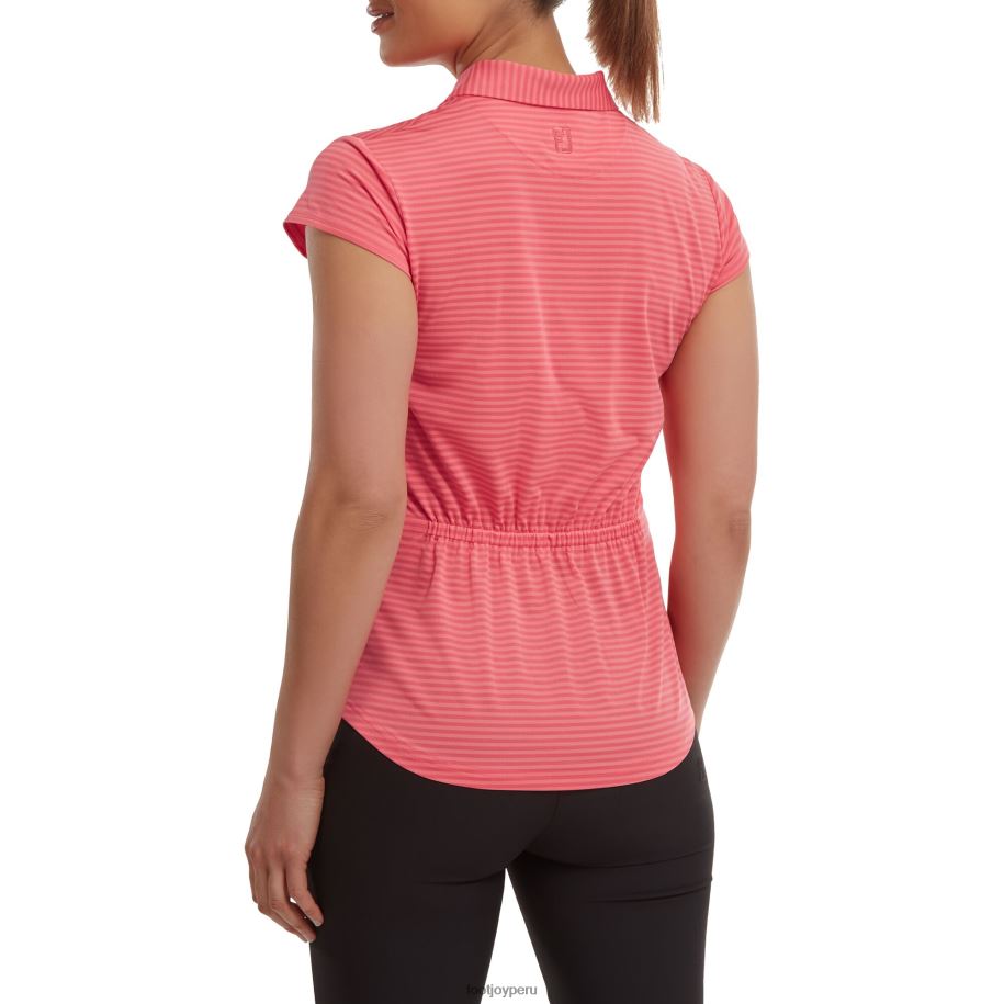 coral brillante Footjoy raya tonal lisle coral brillante 8V040592