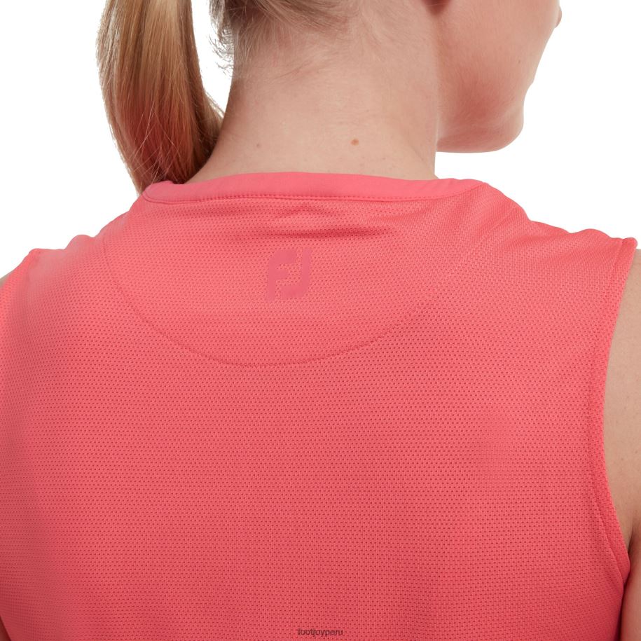 coral brillante Footjoy vestido de golf coral brillante 8V0401376