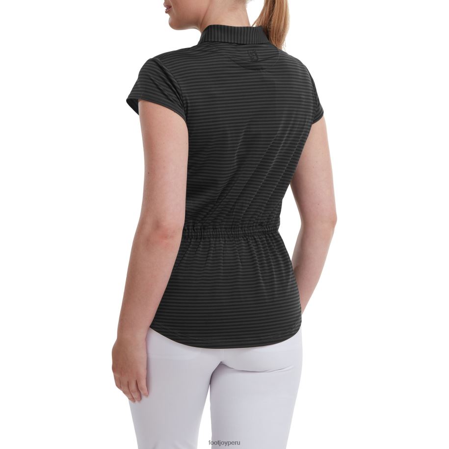 negro Footjoy isla de rayas tonales negras 8V040593