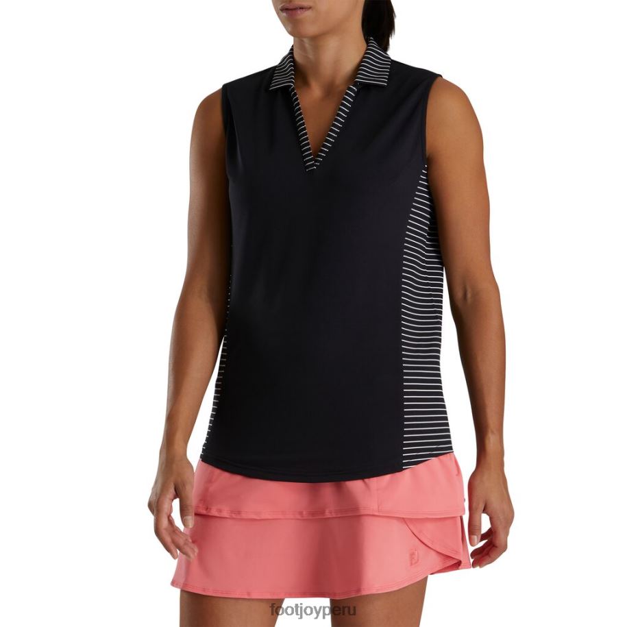 negro Footjoy tapeta abierta sin mangas negro mujer 8V0402400