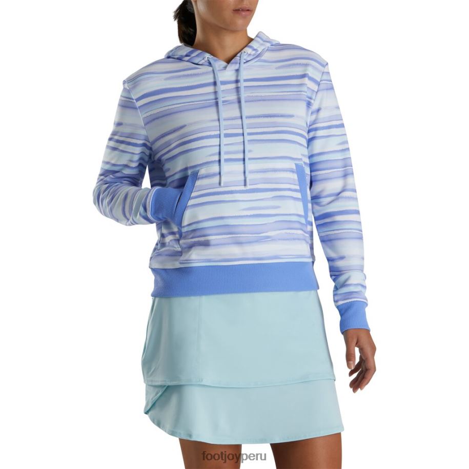 Violeta Footjoy sudadera con capucha acuarela mujer violeta 8V0402483