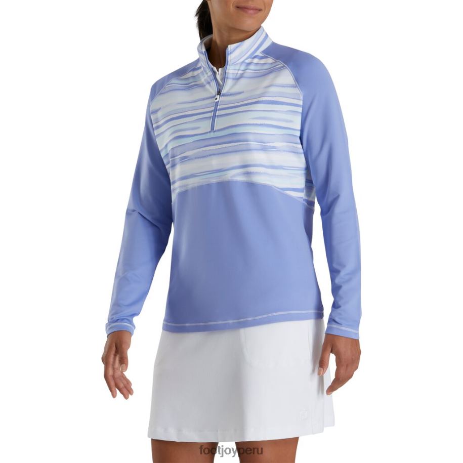 Violeta Footjoy violeta acuarela media cremallera mujer 8V0402473