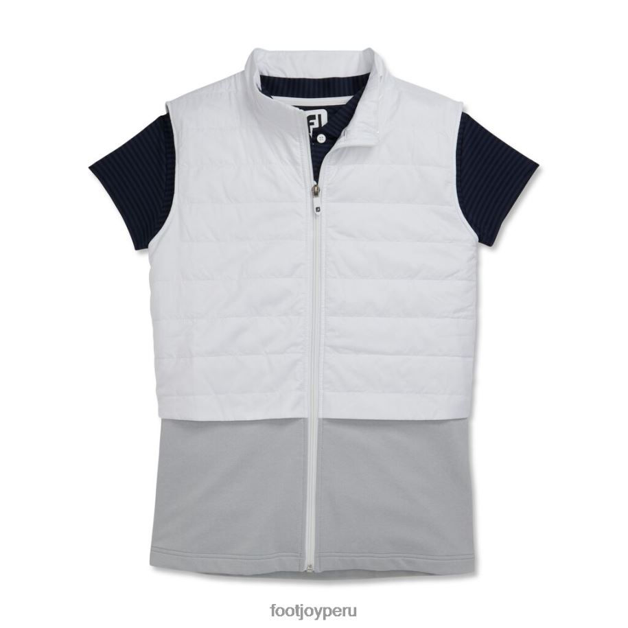 blanco Footjoy chaleco aislante en capas mujer blanco 8V0402485