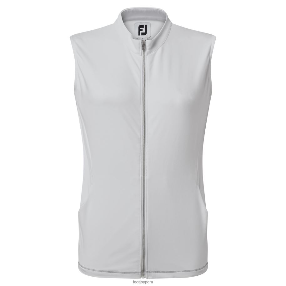 blanco Footjoy chaleco con cremallera completa blanco 8V040640