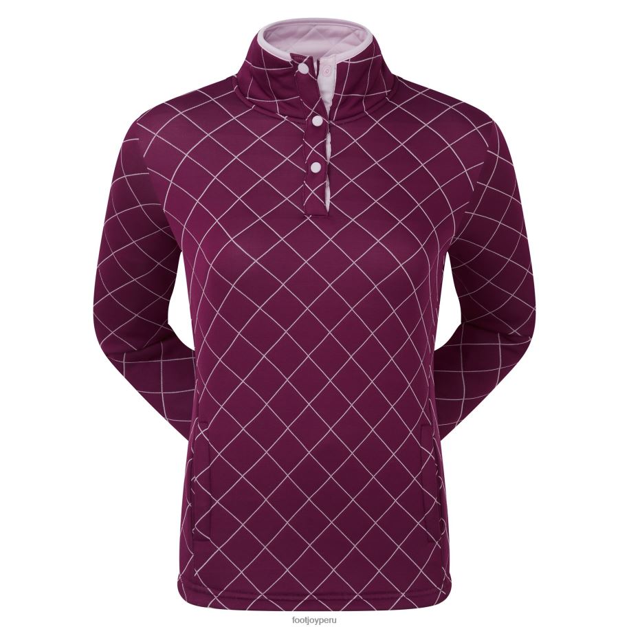 higo Footjoy Jersey de mujer Fig de capa intermedia acolchada. 8V040618