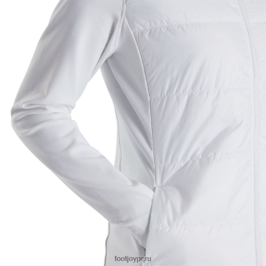 blanco Footjoy chaqueta híbrida blanca mujer 8V0402504