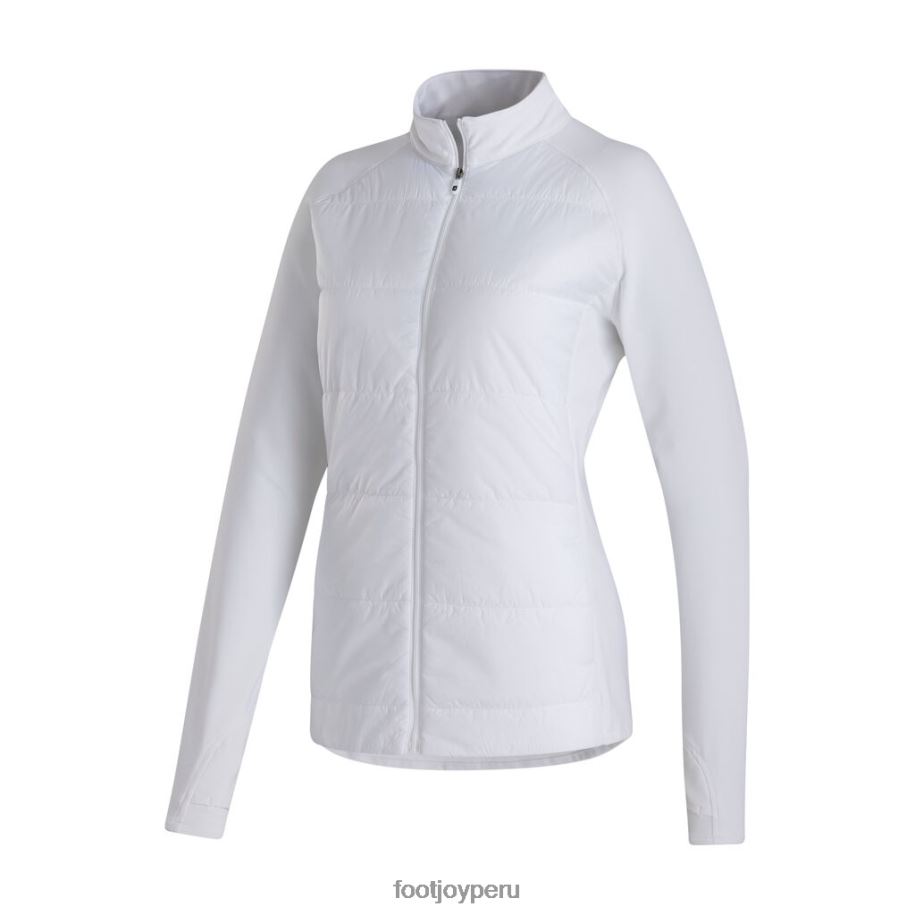 blanco Footjoy chaqueta híbrida blanca mujer 8V0402504