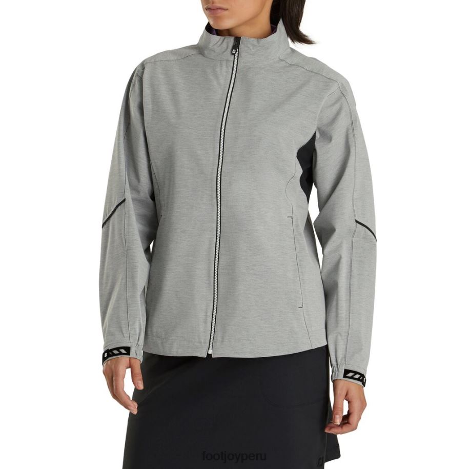 cuero gris Footjoy Chaqueta impermeable FJ Hydrolite gris jaspeado para mujer 8V0402955