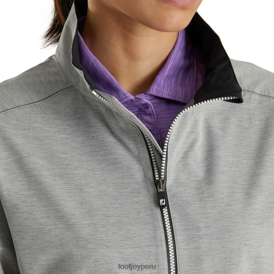 cuero gris Footjoy chaqueta impermeable fj hydrolite mujer gris jaspeado 8V0402506