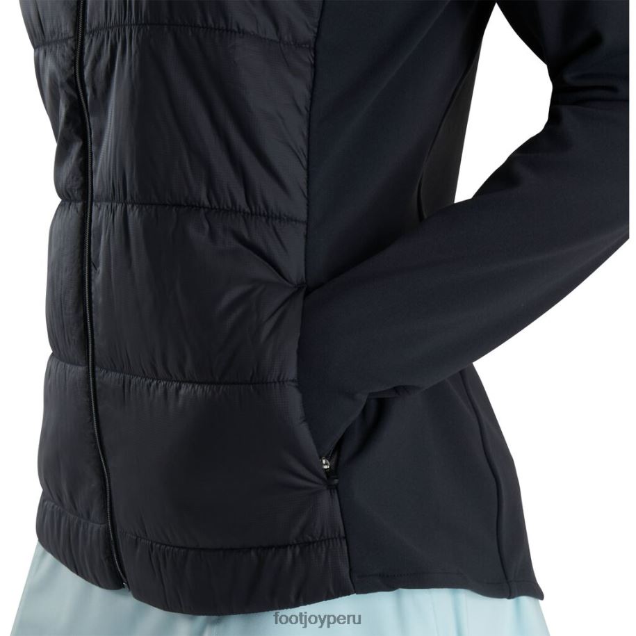 negro Footjoy chaqueta híbrida negra mujer 8V0402503