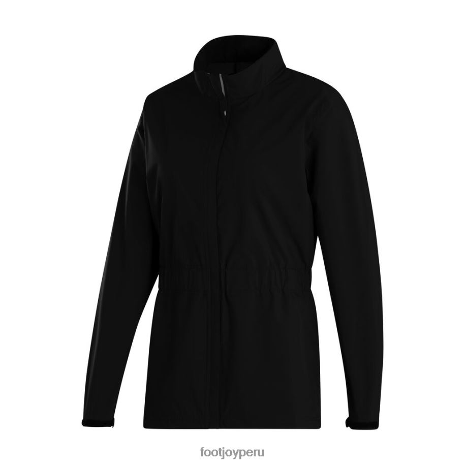 negro Footjoy chaqueta impermeable hidrolita negra mujer 8V0402499