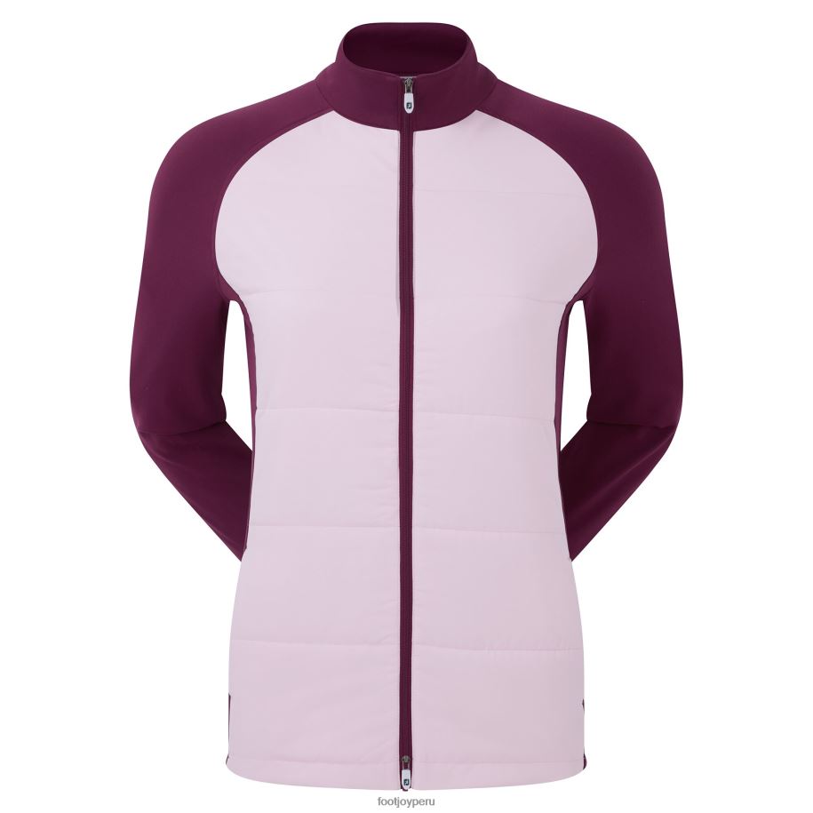 rosa higo Footjoy chaqueta híbrida de mujer rosa higo 8V040662