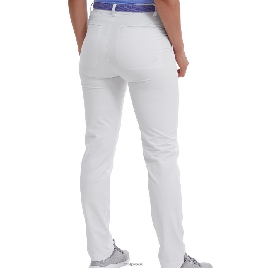 blanco Footjoy pantalones elásticos blancos 8V040603