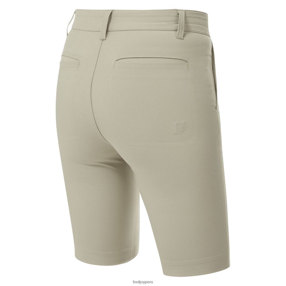 caqui Footjoy pantalones cortos elásticos de color caqui 8V0401417