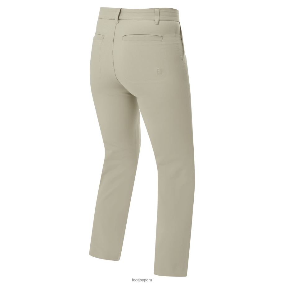 caqui Footjoy pantalones cropped elásticos caqui 8V040601