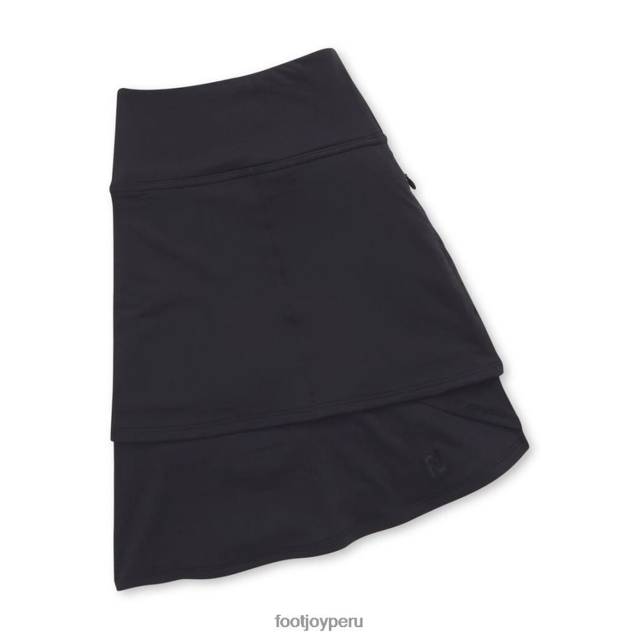 negro Footjoy falda pantalón en capas de rendimiento mujer negro 8V0402433