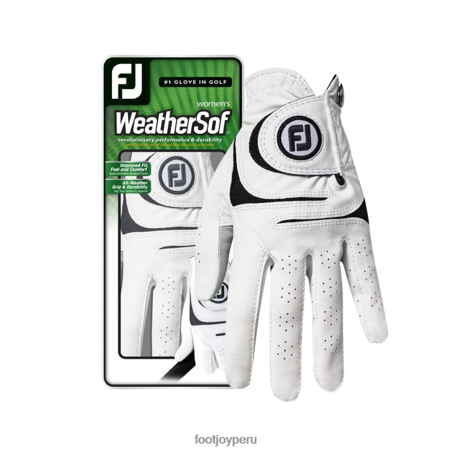 blanco Footjoy clima so de mujer par blanco 8V0402523