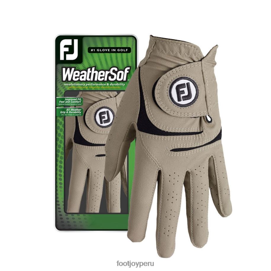 gris pardo Footjoy Weathersof Mujer Taupe 8V0401497