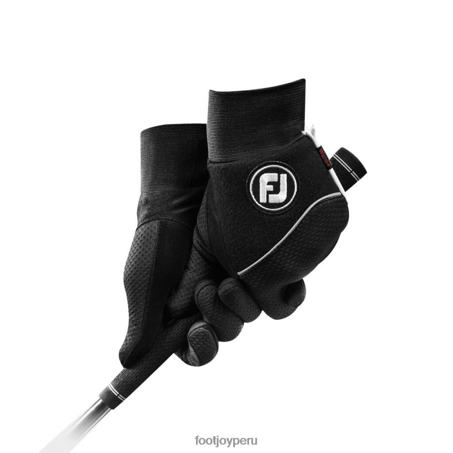 negro Footjoy invierno negro de par de mujeres 8V0402525