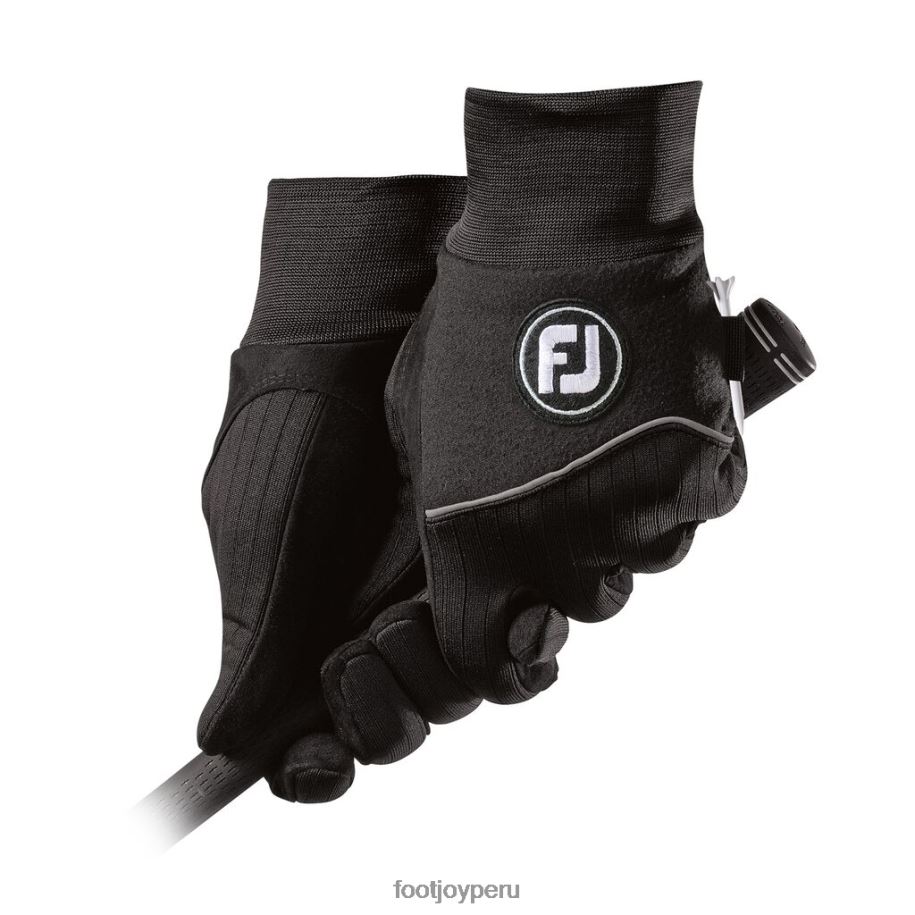 negro Footjoy invierno negro de par de mujeres 8V0402974