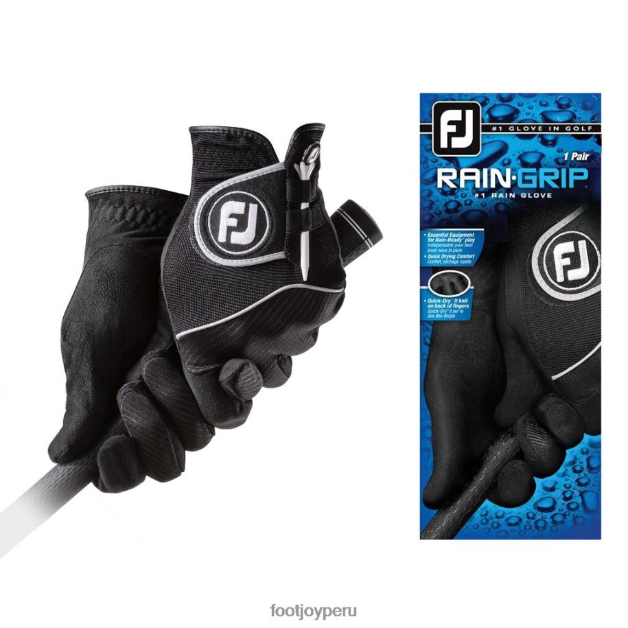 negro Footjoy par raingrip mujer negro 8V0402524