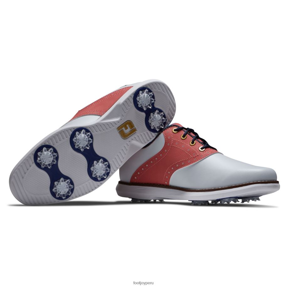 Rosa blanca Footjoy tradiciones de rosas blancas - clásicos del verano mujeres 8V0401328