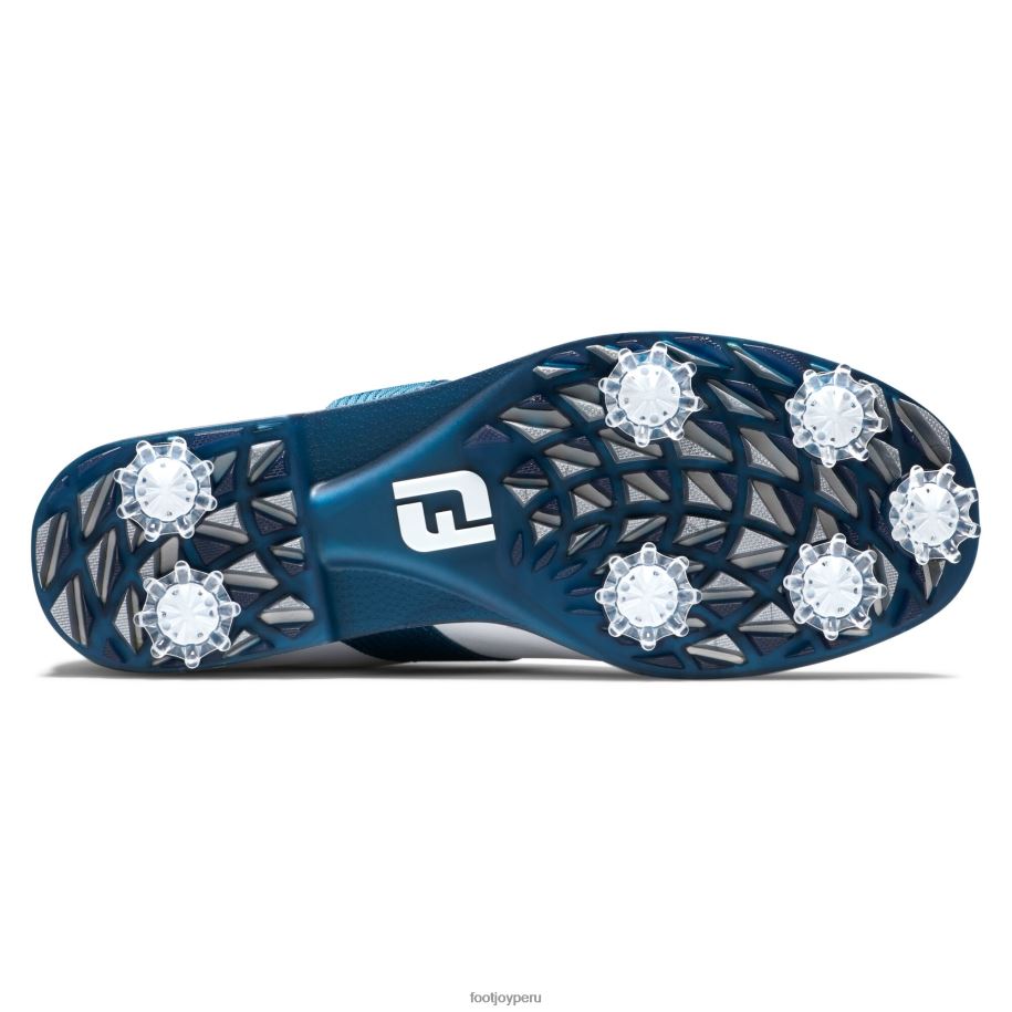 blanco azul Footjoy estreno serie mujer blanco-azul 8V040517