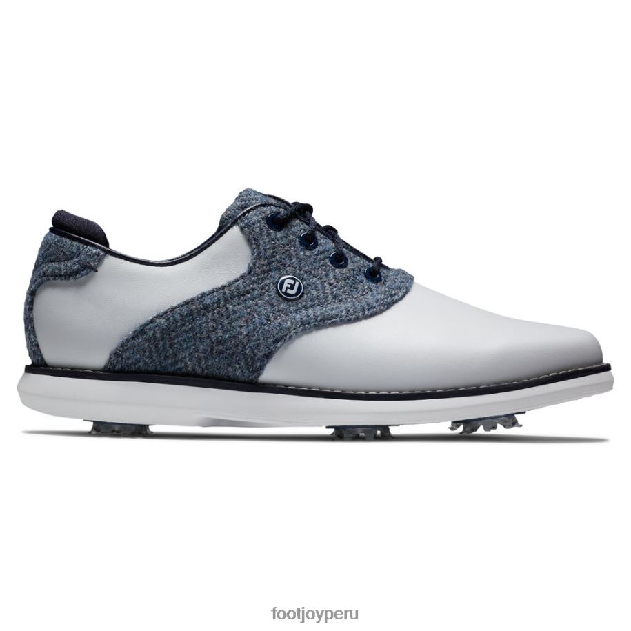 blanco azul Footjoy lewis tradiciones mujer blanco-azul 8V0402900