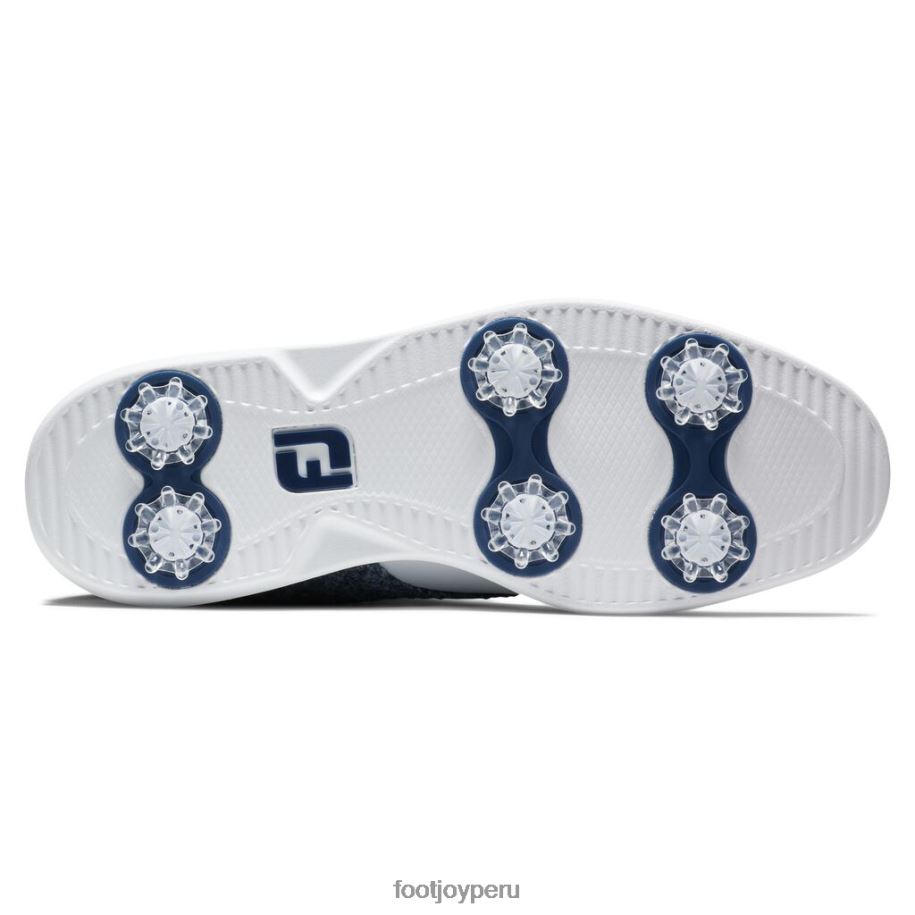 blanco azul Footjoy lewis tradiciones mujer blanco-azul 8V0402900