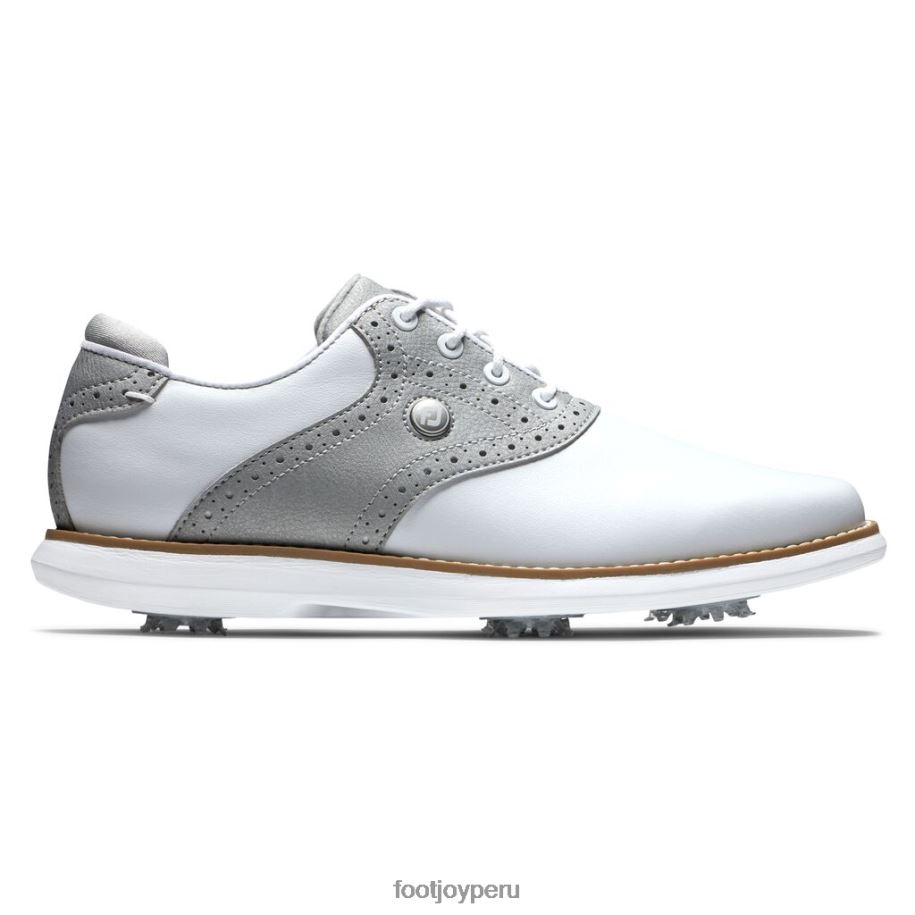 escarcha gris blanca Footjoy blanco gris escarcha tradiciones mujeres 8V0402904