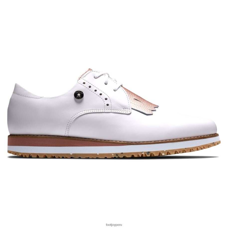 oro blanco-rosa Footjoy deporte retro mujer blanco-oro rosa 8V040555