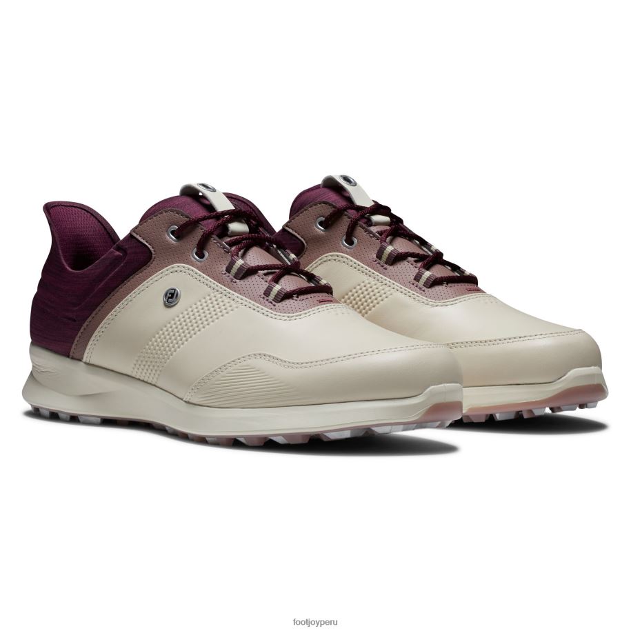 vainilla-merlot Footjoy Stratos vainilla-merlot mujeres 8V040542