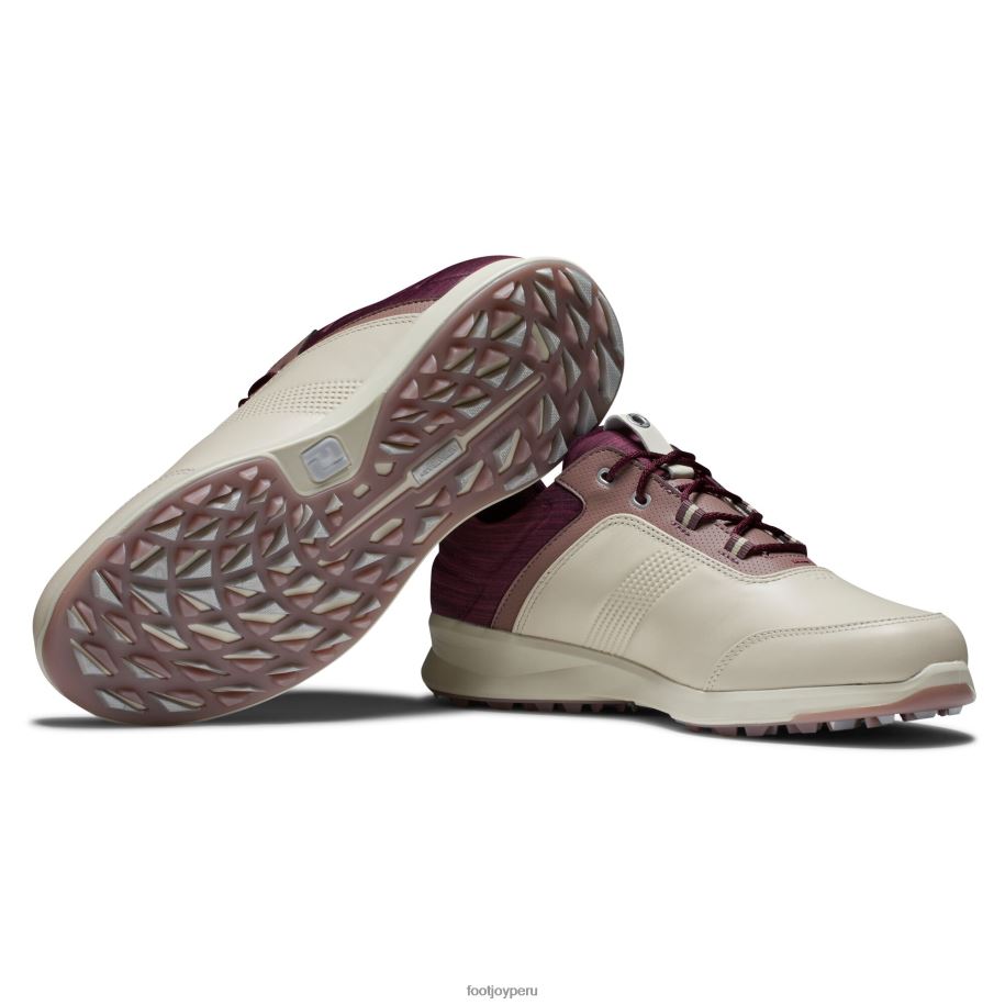 vainilla-merlot Footjoy Stratos vainilla-merlot mujeres 8V040542