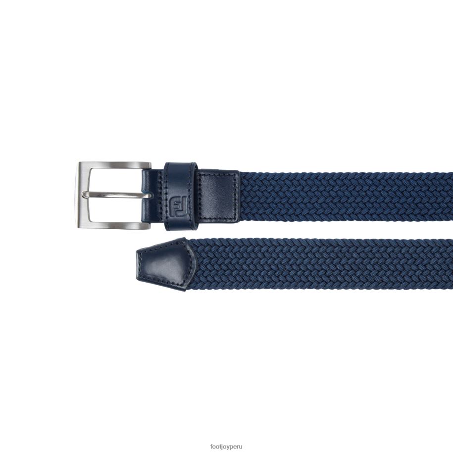 Armada Footjoy cinturón trenzado azul marino 8V040782